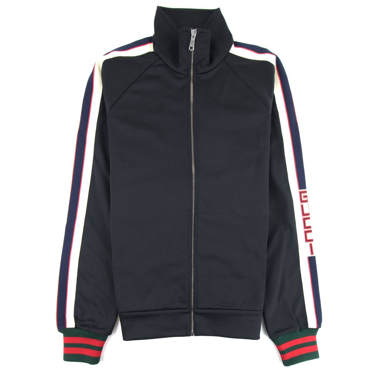 Gucci Technical Jersey Zip-Up Jacket